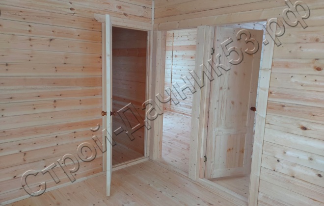 4 Брусовой дом ОД-16, 6х7м, 42 М², Московская область, Раменский район, ДНП «Поляна» (10)